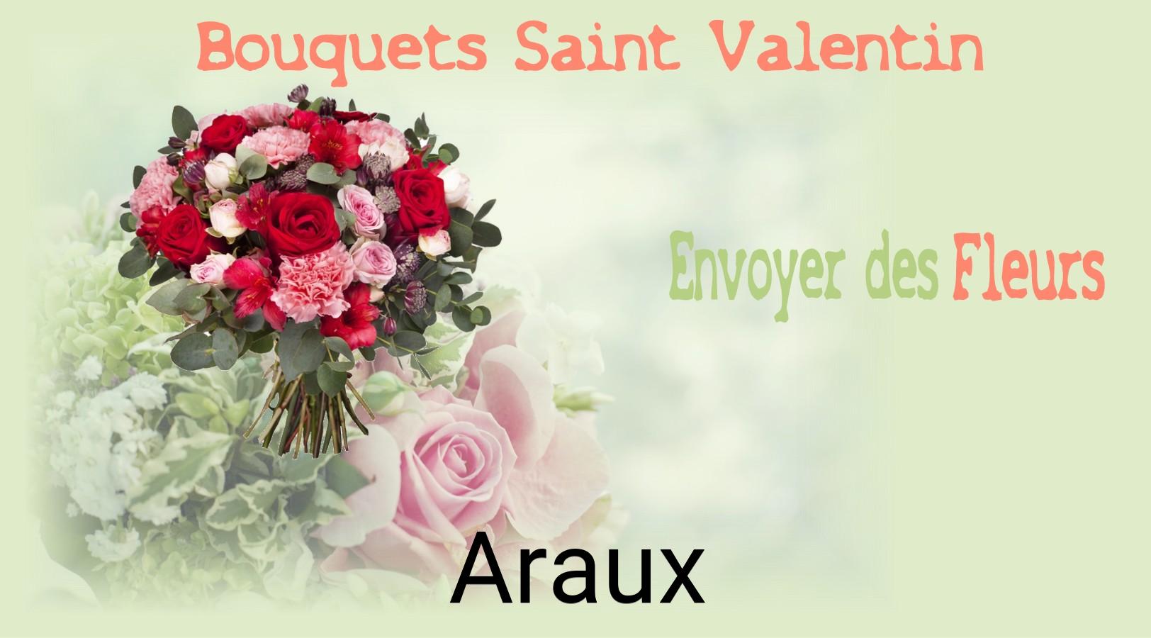 Roses de Saint-Valentin livrées à Araux
